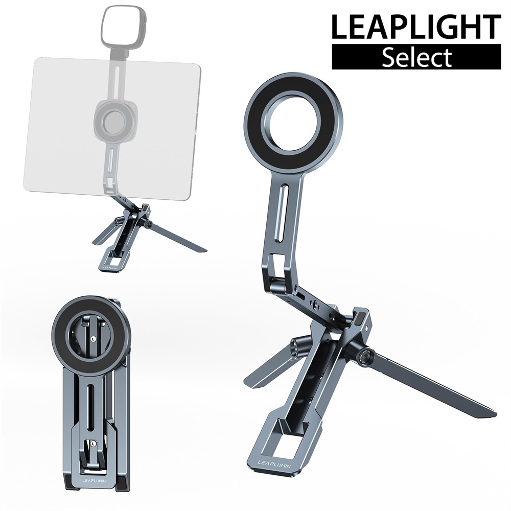 Desk Setup Ipad - Universal Dual-Side Magnetic iPad Tripod Stand
