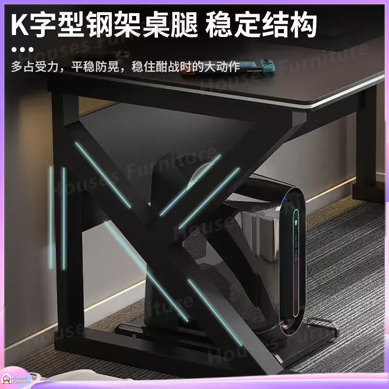Cafe Metal Gaming Desk Black M - Desk Setup In Office recension och pris