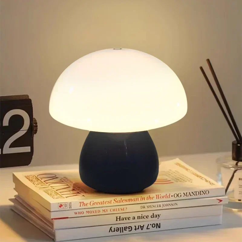 Mushroom LED Table Lamp Touch  - Ambient Light Bar Usb recension och pris