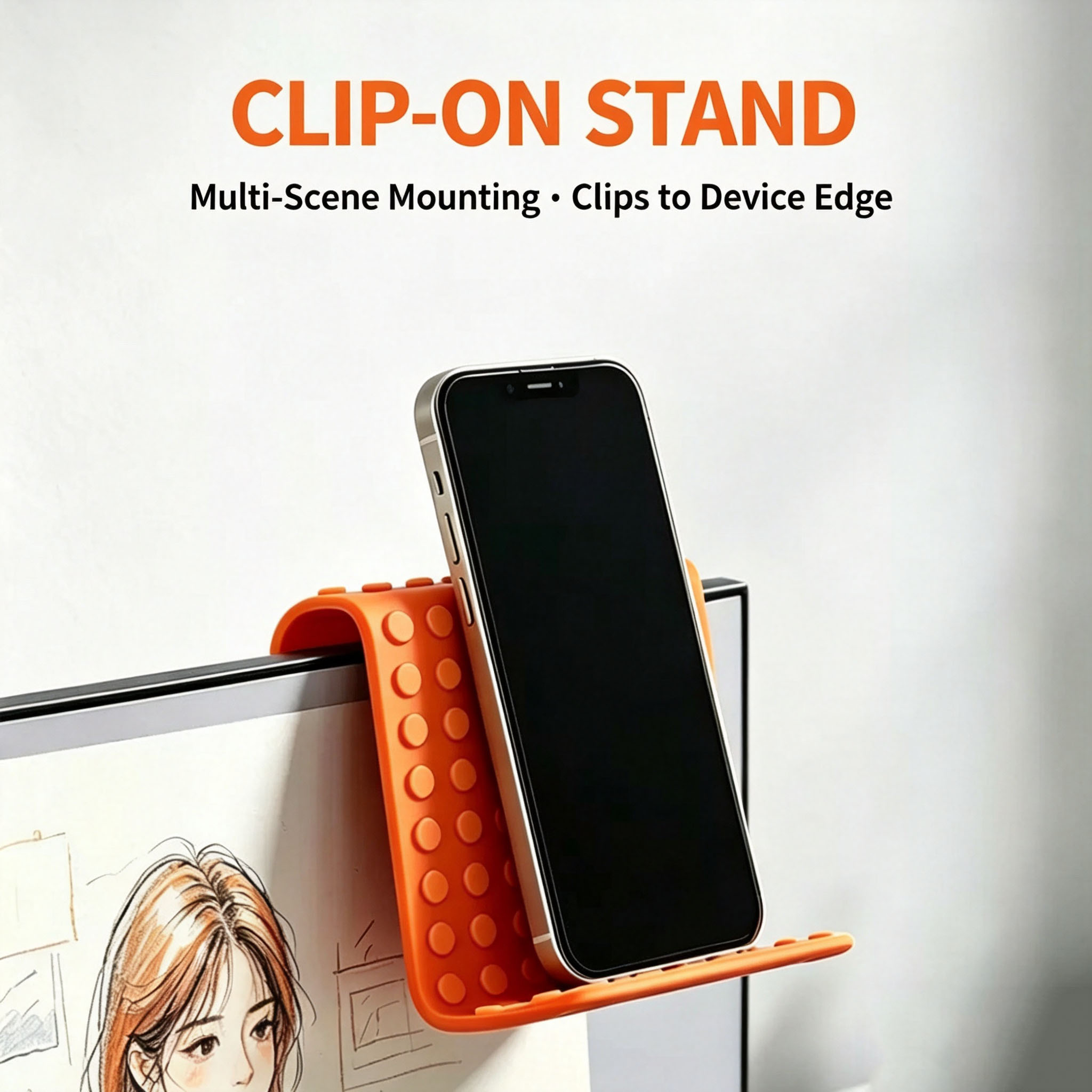 Portable Universal Phone Stand - Desk Setup Table recension och pris