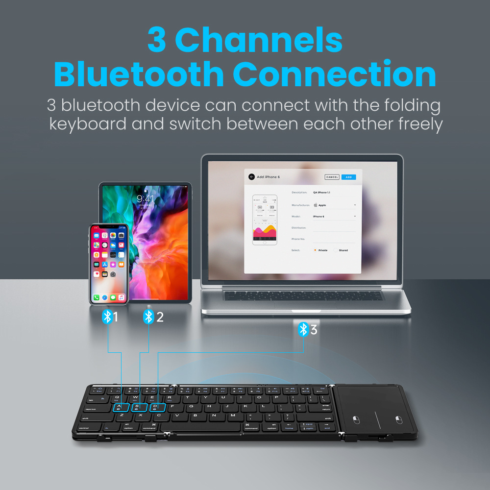 BOW Korea/Russia Wireless Fold - Desk Setup Ipad recension och pris