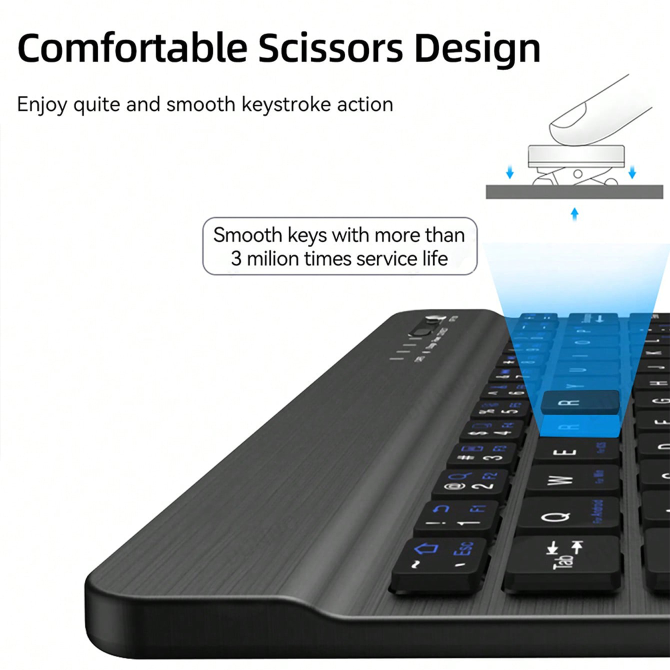 Multilingual Keyboard For Tabl - Desk Setup Ipad recension och pris