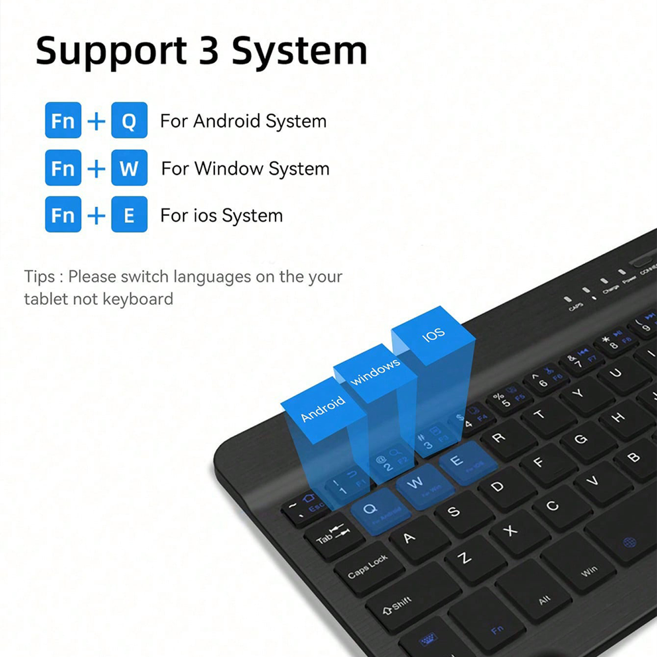 Multilingual Keyboard For Tabl - Desk Setup Ipad recension och pris