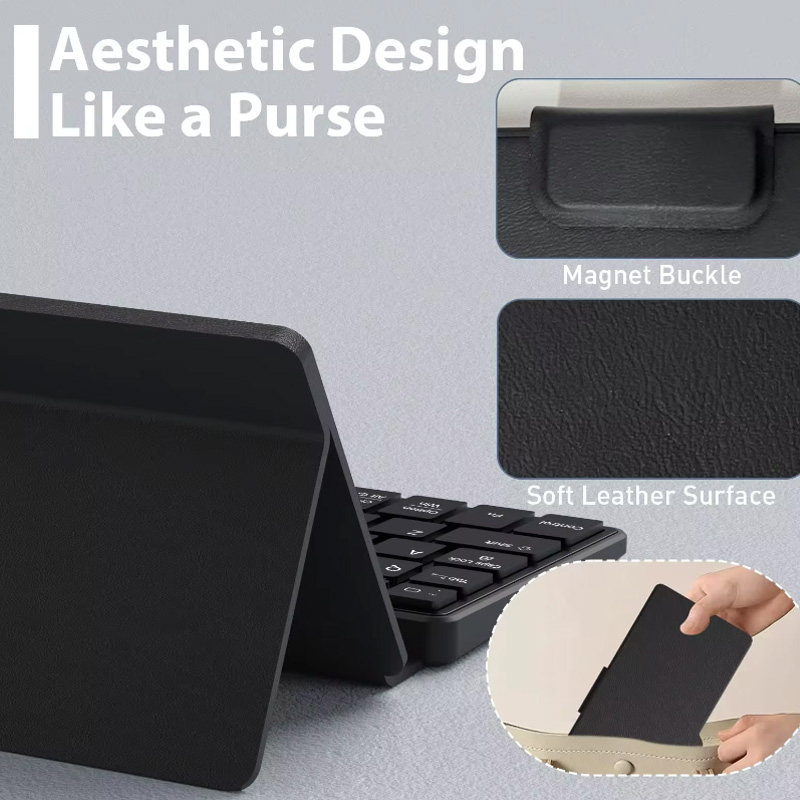 Mini Foldable Bluetooth Keyboa - Desk Setup Ipad recension och pris