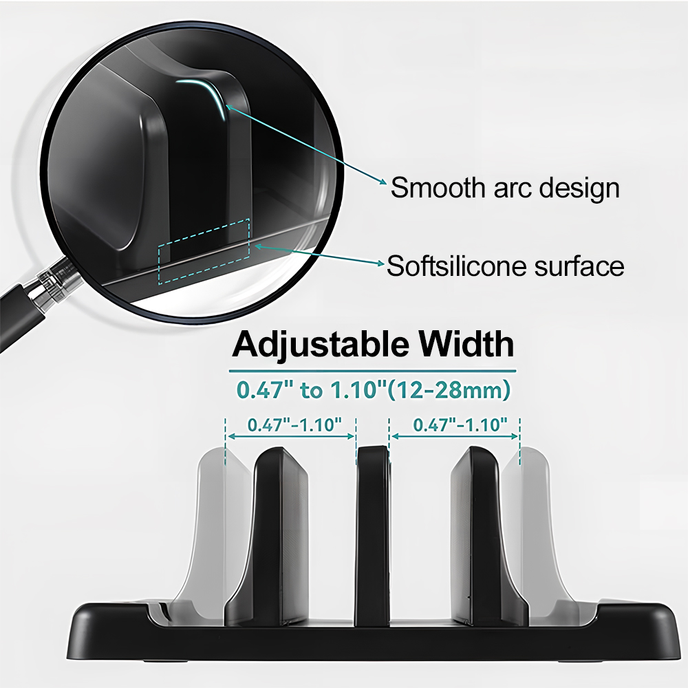 Office ABS  Laptop Stand Verti - Desk Setup Table recension och pris