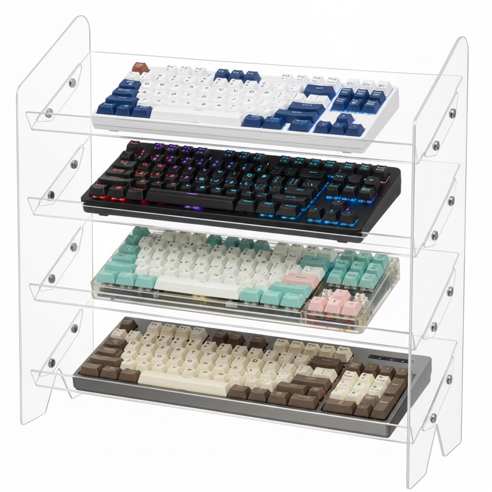 Acrylic Keyboard Display Stand - Desk Setup Tablet recension och pris
