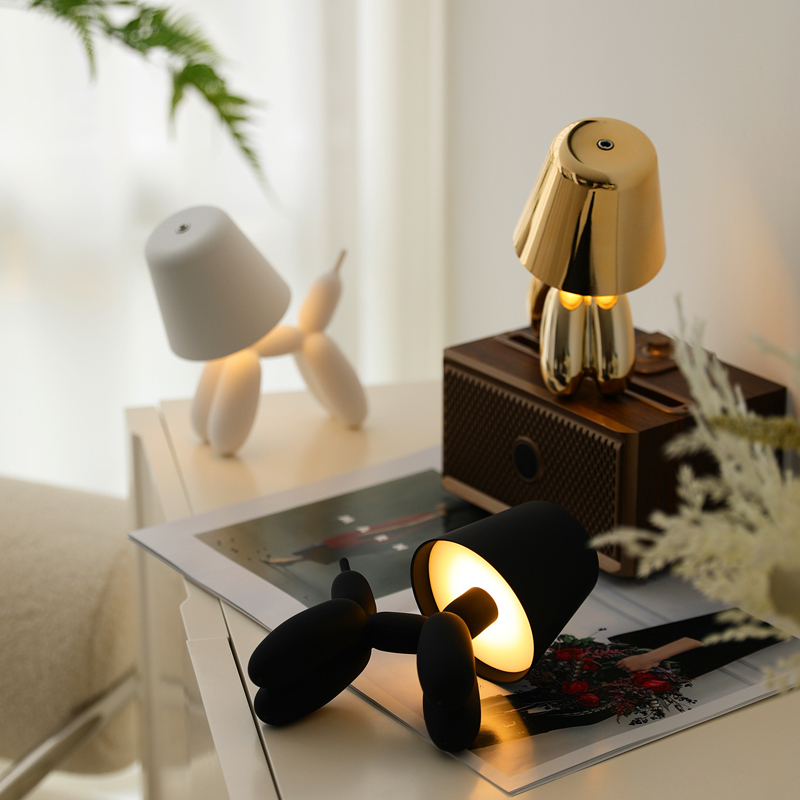 Puppy Table Lamp Robot Balloon - Ambient Light Bar Usb recension och pris