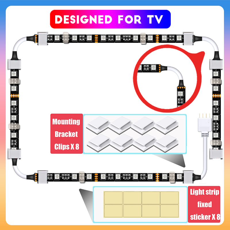 43 inch-58 inch Smart USB Stri - Ambient Light Bar Usb recension och pris