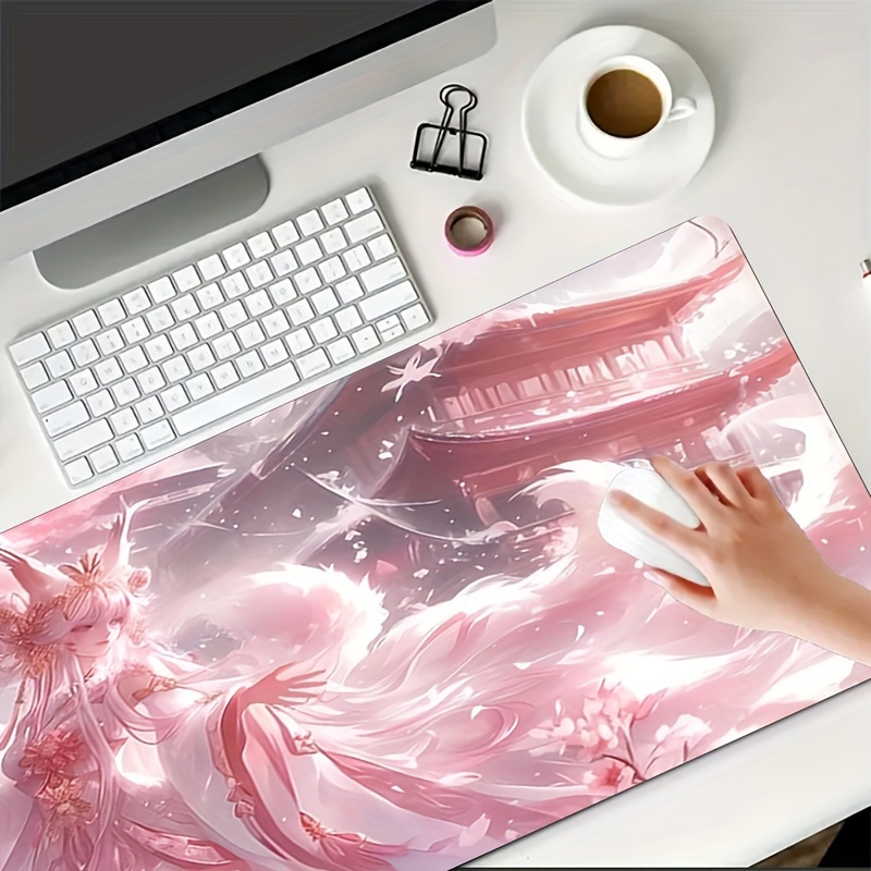 Anime Fox Girl Desk Mat, Exten - Desk Setup Anime recension och pris