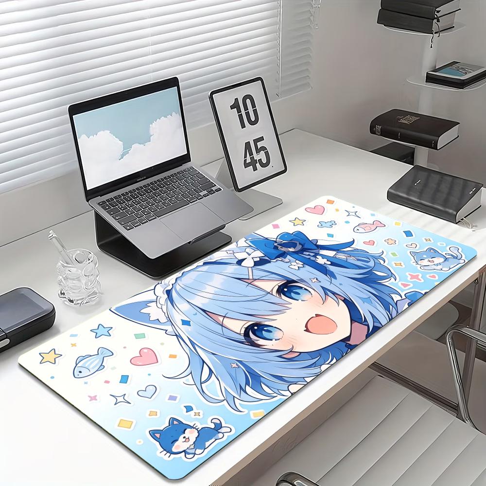 Kawaii Neko Anime Girl Large E - Desk Setup Anime recension och pris