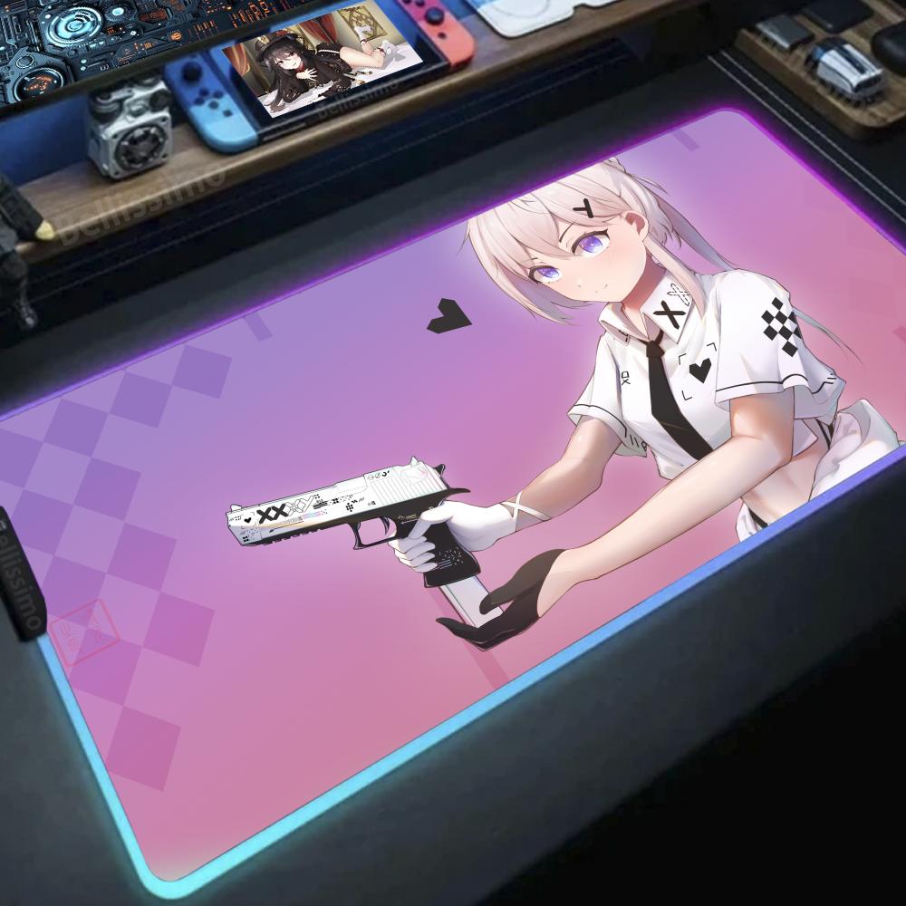 Girl with a gun Anime DIY game - Desk Setup Anime recension och pris