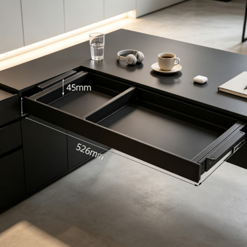 Premium Under Desk Slide-Out S - Desk Setup In Office recension och pris